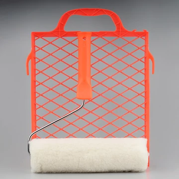 Festőhenger szett (Henger 25 cm, nyél 6 mm, narancs csepegtetőrács)