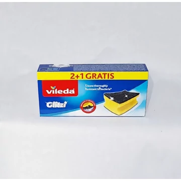 Vileda mosogatószivacs 2+1 db Glitzi Kristály
