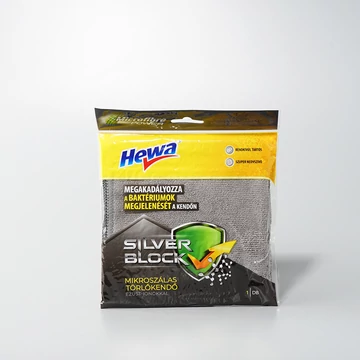 Hewa Silverblock Mikroszálas törlőkendő 