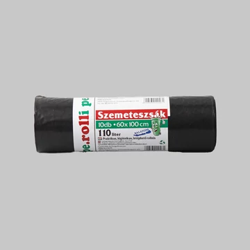 Szemeteszsák 60x100 cm,110 l,10 db/tekercs 