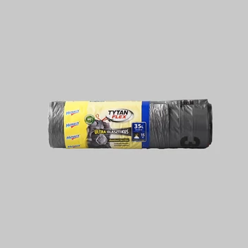 HEWA Tytan Flex önzáró szemeteszsák 35 l,15 db/tekercs