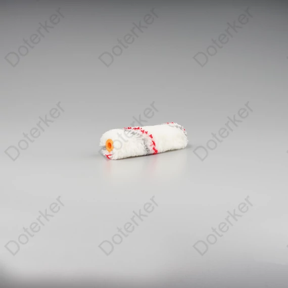 Festőhenger 10 cm-es piros-fehér-szürke