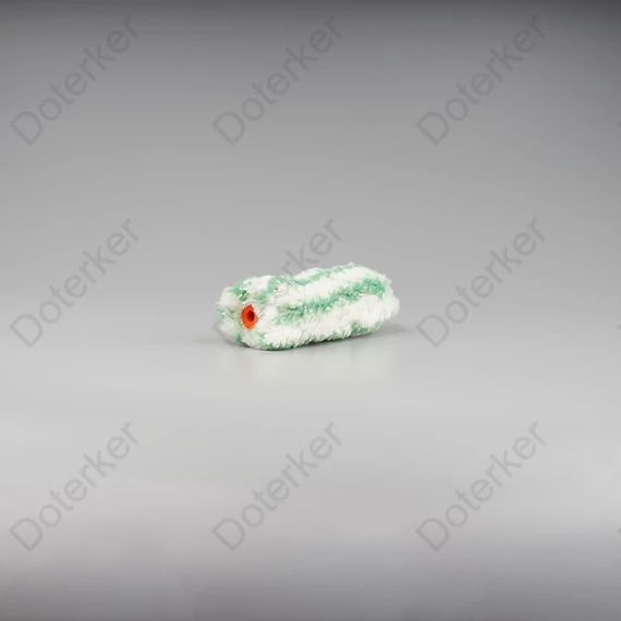 Festőhenger 10 cm-es zöld-fehér