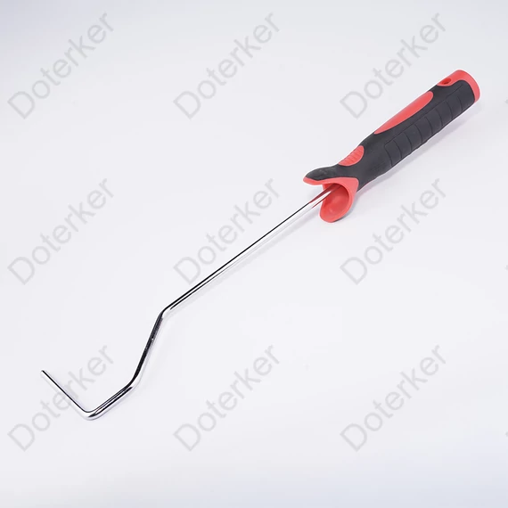 Festőhenger hosszú nyél, 10 cm-es,gumis