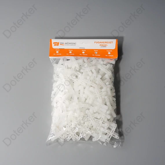 Fugakereszt műanyag 5 mm 200db/csomag