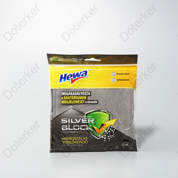 Hewa Silverblock Mikroszálas törlőkendő 
