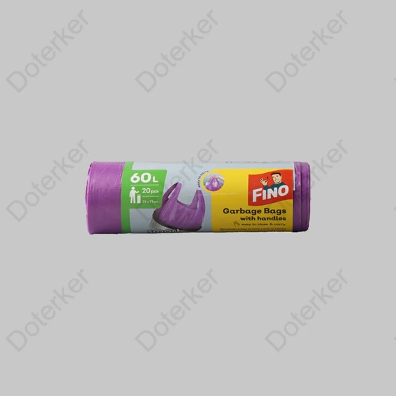 Fino Szemeteszsák köthető füles 60 l,20 db/tekercs